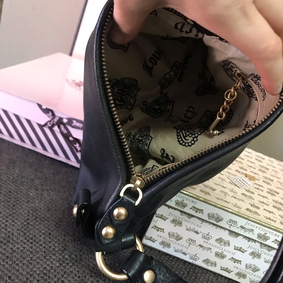 Juicy Couture vintage leather petite bag cowhide - Picture 9 of 13